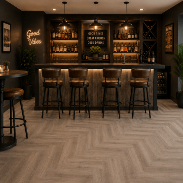 Aspire Herringbone Dryback Smokehouse Oak 06 Balta