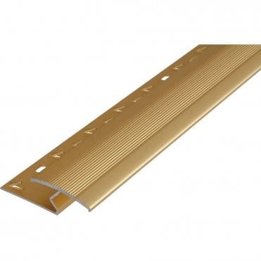 Gold Door Plate 900mm 'Z-Bar' (Carpet to Tile)