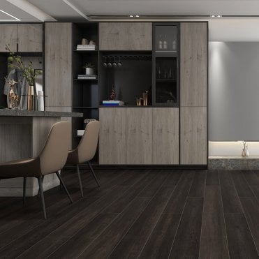 Alva Plank Antiquia Charcoal Oak