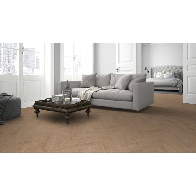 Lignum Fusion Premium - Oregon Oak Herringbone