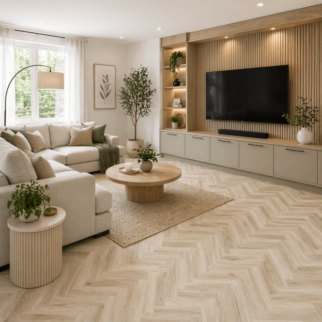 Abingdon Flooring Mosaic Dryback Smoky Oak 