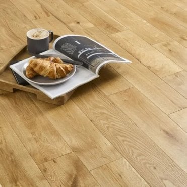 Oxford 14/3 Natural Oak Brushed UV Oiled Evergreen Floors