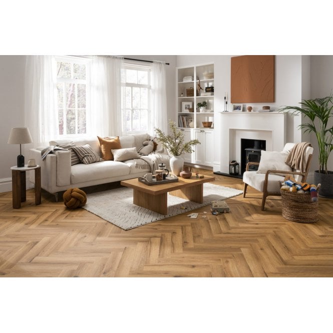 Luvanto Premium Design Herringbone Old English Oak QAF-DES-21 
