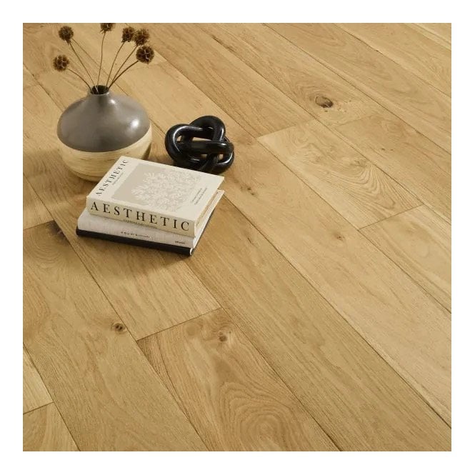 Evergreen Floors Richmond 18/4 Natural Oak Brushed UV Oiled 
